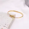 Bangle Trend Personality Zip Chain Bracelet Zircon Inlaid Buckle Simple Elegant Style Jewerly Wholesale For Women Gift