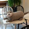 Plush Dolls 1pc 406080CM Lovely Otter Plush Toys Stuffed Realistic Wild Animal Dolls Soft Sloth Pillow Christmas Room Decor Gift for Kids 230807