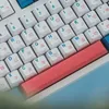 1 Set Gmk 129 Keys Ping Cherry Profile PBT Double Shot Caps для Cherry Gateron MX Switches Gamer Mechanical Gaming Keyboard HKD230808