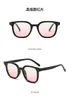 Sunglasses Korean Version Of Tide Tawny Fashion Commuting Minimalism Superior Sense Square Frame Big Face Slimming