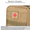 Pacotes diários Bolsa EMT tática Molle EDC Bolsa Kits de primeiros socorros ao ar livre Caça Caminhadas Acampamento Pacote de emergência Militar Esportes Sacos de sobrevivência 230807