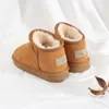 Kids Australia klasyczne mini botki botki dla dziewcząt designer śnieżny but dziecięcy młodzież maluch zimowe trampki uggitys wgg gs boe but różowy czarny czerwony a5wr#