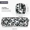 Cute Soccer Balls Pencil Case Sport Play Game Pencilcases Pen Box For Student Large Storage Bags School Supplies Gift Stationery