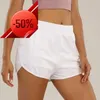 Nouvelle mode lulus yoga shorts femmes tenues de yoga shorts taille haute exercice pantalons courts vêtements de fitness filles en cours d'exécution shorts actifs adhérence élastique