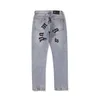 2023 Jeans da donna nuovi Fashion Designer Palms Letter Printing Pantaloni da riposo per jeans da uomo e da donna