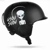 Capacetes de esqui inverno novos capacetes de esqui ao ar livre casais snowboard cabeça equipamento de proteção homens mulheres quentes anticolisão capacetes de equitação hkd230808