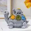 Schildpad Asbakken Asbak Met Deksel Indoor Geur Proof Indoor Hars Moeder En Kind Schildpad Standbeeld Asbak Waterdichte Asbak HKD230808