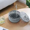 Novelty Items Mosquito Repellent Incense Box Home Fire Protection Creative Portable Hanging Iron Cover Mosquito Repellent Incense Holder 230808