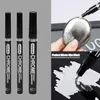 Målning pennor 3PCSSet Mirror Marker Silver Gold Art Liquid Pen Diy Harts Paint Chrome Finish Metallic Craftwork 230807