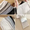 Pantaloni da donna Harem di lana per pantaloni a vita alta autunno inverno da donna Thice Warm Pencil Abito casual coreano 2023 230808