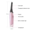 Eyelash Curler Mini Electric Eyelash Curler Heated Eyelashes Curling Beauty Makeup Tool Long Lasting Lash Lifting Accessories Ironing Comb 230808