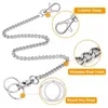 Keychains Wallet Chain Silver-Color Keychain With Both Ends Lobster Clasps And Extra-2 Rings For Keys Jeans Pants Hip-hop Chains