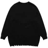 Men's Sweaters Autumn Men Oversized Knitted Jumper Sweaters Harajuku Fashion Casual Pullovers Clothing Hip Hop Dog Graphic Streetwear J230808