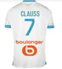 23 24 Marseille AUBAMEYANG Voetbalshirts OUNAHI VITINHA CLAUSS maillot de foot 2023 2024 PAYET GUENDOUZI Onder NUNO HARIT voetbalshirt Heren Kinderen