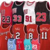 Chicago''Bulls''Basketball Jerseys Zach Lonzo 2 Ball LaVine DeMar Derrick DeRozan Rose 1996 1997 Throwback 23 Michael 75 Anniversary personalizzato uomo donna gioventù bambino