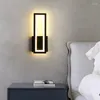 Настенный светильник для спальни, прикроватная светодиодная современная минималистичная лестница для гостиной, фон для прохода, коридора, роскошный светильник La