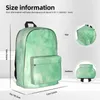 Sac à dos vert cravate colorant impression sacs à dos garçons filles Bookbag enfants sacs d'école enfants sac à dos voyage sac à bandoulière grande capacité