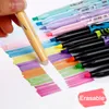 Marqueurs Colored Japan Pilot SW-FL Frixion Effaçable Surligneur Stylo Marqueurs Fluorescents Kawaii Pastel Surligneur Mignon École Papeterie 230807