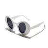 Okulary przeciwsłoneczne Unikalny kształt spersonalizowany uliczny trend Praph