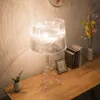 Nordiska bordslampor Modern Acrylic Ghost Table Lamps Creative Bedroom Lamps Table Bredvid Lamp vardagsrum hem deco mode led hkd230808