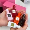 Women's perfume 520 limited fragrance mini romantic pink five piece gift box 12ml - five