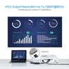 4K Tip C ila HDTV VGA 1080P USB 3.0 3.1 PD Kablo yerleştirme istasyonu adaptörü Dönüştürücü Dock Hub 4 MacBook Dell dizüstü bilgisayar için 1 HD Typec