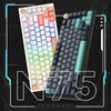 VGN N75 PRO-tangentbord 82 Keys Tri-Mode Bluetooth Wireless 2.4G Wired HotSwap Mechanical Tangentboard Accessory for PC Gaming Gifts HKD230808