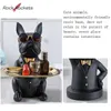 R R Creative Gentleman Dog Dog Ashtray Персонализированные домашние украшения для клавиш
