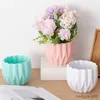 Planters Pots Plastik Modern Bunga Imitasi Bunga Anti Pecah untuk Eropa Sederhana R230808