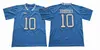 NCAA Norte Dame Fighting Irish College Football Jerseys 10 Mitchell Trubisky 7 Sam Howel Hoge kwaliteit Ed Wit Zwart Blauw Jersey