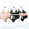 Set reggiseno di lusso con diamanti Set completo di biancheria intima di design con strass Set di biancheria intima da donna sexy Set di biancheria intima morbida di alta qualità T230808