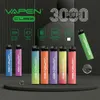 Autêntico VAPEN CUBE 3000 Puffs Descartáveis Vape e cigarros Portable Vaporizer Starter Kits 0% 2% 5% pré-cheio 8ml capacidade 1000mah bateria vapes