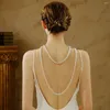 Choker Vintage Style Prosty 67cm Pearl Chain Naszyjnik dla kobiet Wedding Love Shell Wiselant Fashion Biżuteria Hurtowa