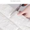 Pegatinas de pared 3D papel tapiz adhesivo impermeable ladrillo anticolisión DIY sala de estar dormitorio niños decoración del hogar 230808