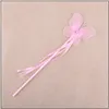 Party Favor Princess Baby Girls Butterfly Fairy Wand Magic Sticks Kids Dress Up Cosplay Props Favors Gifts Christmas Halloween Easter