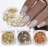 Nail Glitter 1 Box Hexagons Nails Sequins holografiska dekorationer Sparkle 3D Flakes Gel Charms Manicure Paillette LAXBR0112 230808