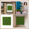 Flores decorativas plantas de interior falsas simuladas musgo falso decoração de parede DIY painel de simulação de decoração falsa espumas de plástico