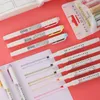 Markers 510 stks Kleur Collectie Japan ZEBRA Mildliner WKT7 Markeerstift Pastel Kleur Licht Kleur Dubbele Tip Kawaii Markeerstift 230807