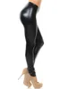 Leggings da donna Donna Pantaloni elasticizzati colorati metallizzati sexy effetto liquido Costumi Taglie forti Cosplay Elastico in vita