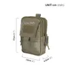 Packs de jour EXCELLENTE ELITE SPANKER EDC Tactique Taille Téléphone Sac Mobile En Plein Air Militaire Molle Hommes Argent Outil Poche 230807