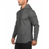 Herrtröjor Muskelbröder Trend Sports and Leisure Hooded Sweater Cotton Fitness Jacket Outdoor