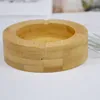 2pcs/set Bamboo ashtray smoking astray home ashtray Hotel ashtray living Room Office Room Ashtray HKD230808