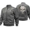 Vestes pour hommes Mode Crâne LOOK Veste Épaisse Bomber Veste Hommes Coupe-Vent Ma-1 Air Épais Pilote Veste Baseball Zipper ceketler casacas Manteaux 230807