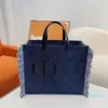 2023 TOTES TORBS Designer Tote Tote Tote torebki Kobiety Modne Modne Klasyczne torebkę o dużej pojemności wielofunkcyjnej