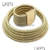 Ohrringe Halskette Set Uken Mode Frauen Böhmen Layered Choker Armband Sets Statement Schmuck Bijoux Femme 2022 Chunky Dhgarden Dhrbp