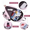 Schultaschen Fengdong koreanischer Stil High-School-Rucksack für Teenager-Mädchen Mode schwarz weiß Student Mädchen Rucksack Schultasche süße Büchertasche 230807