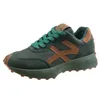 Sapatos casuais Primavera e outono Waffle vermelho de 3 cores Sapatos Forrest Gump (feminino) 2022 novo nicho versátil para esportes de lazer para estudantes em mulheres da moda