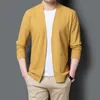 Mannen Truien High-End Merk Lente en Herfst Vest Gebreide Koreaanse Trui Mode Trend Breien Jas Vest 230807