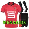 Rennes 23 24 Stade Rennais Maglie da calcio Doku Terrier Bourige Aud Guirassy Camavina Aguerd Niang 2023 2024 Shirce da calcio a casa Away Kids Full Set Fan Player