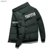 trapstar - Jaqueta e casaco masculino outono/inverno roupas quentes grosso e quente London Parka moda coreana acolchoado novo 2023 L230520